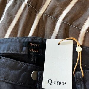Quince Charcoal Trousers